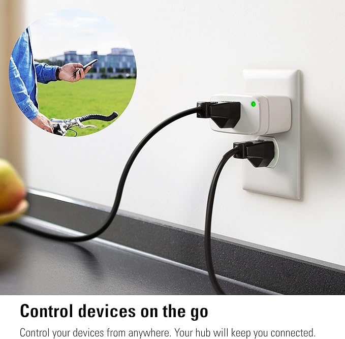 Eve Energy (Matter) - Smart Plug, App and Voice Control, 100% Privacy, Matter Over Thread, Works with Apple Home, Alexa, Google Home, SmartThings