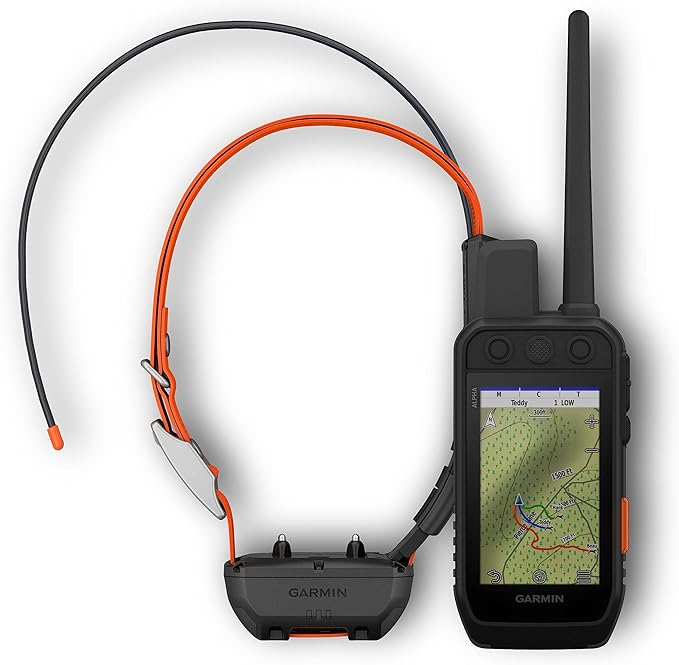 Wearable4U - Garmin Alpha 300i Advanced Dog Tracking and Training Handheld with Garmin Alpha TT 25GPS Dog Tracking Collar and E-Bank Bundle