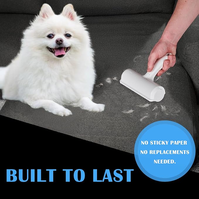 FurSwipe® Reusable Pet Hair Remover for Dogs & Cats – Battery-Free Lint Roller for Furniture, Couch, Carpet, Clothing, Car & Bedding – Eco-Friendly, No Sticky Sheets, Easy Fur Removal Tool