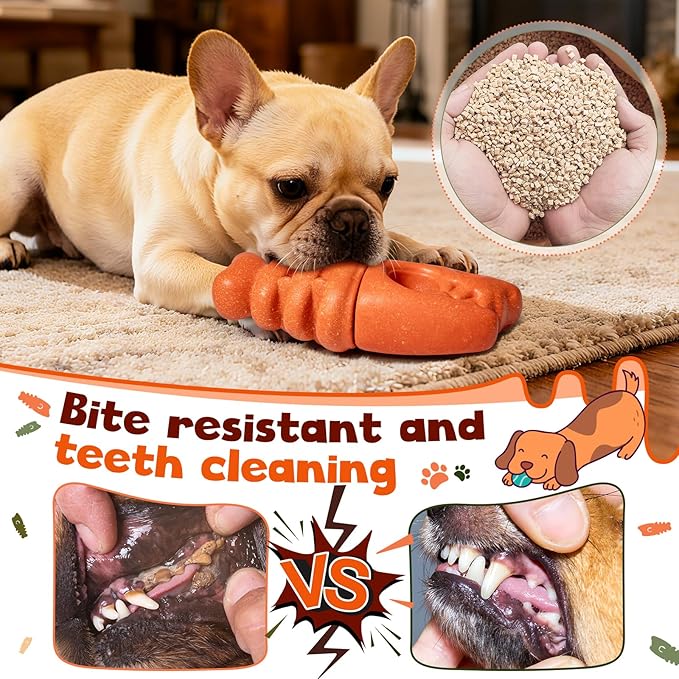 Bully Stick Holder for Dogs,Interactive Dog Toy to Keep Them Busy,Indestructible Dog Chew Toys,Dog Toys for Teeth Cleaning,Interactive Toys Puzzle for Indoor Outdoor Play