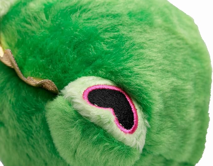 Flourish Pets 2 in 1 Multi-Layer Chew Toy for Active Dogs | Non-Toxic BPA Free Double Stitched Soft Fabric Exterior Dog Toys | Long-Lasting Dog Plush Toys – Love Frog 3.5"