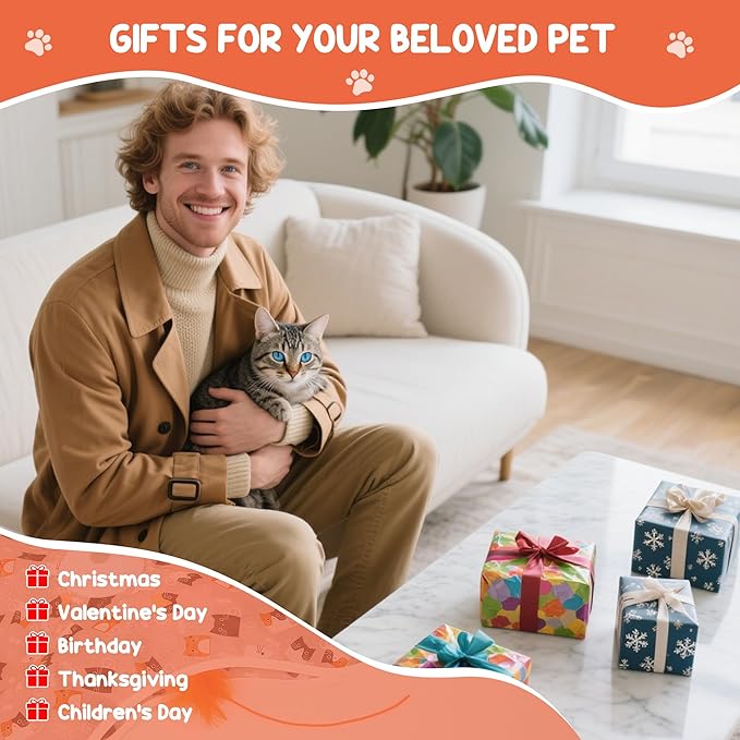 ‌‌Interactive Cat Toys for Indoor Cats‌ Adult‌ with Feather Tail Switchable Mouse Sounds, ‌Kitten Enrichment Toys‌ for Hunting Self Play, Automatic Rechargeable Quiet Game to Bored (Pink)