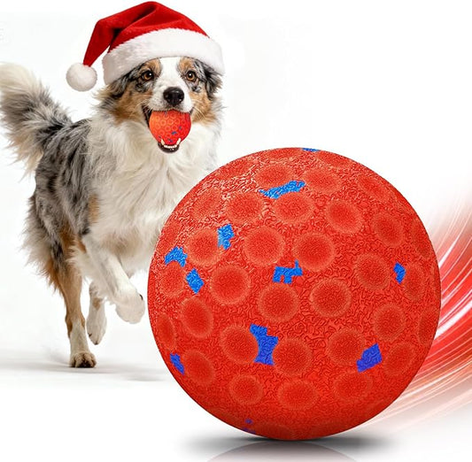 Smart Interactive Dog Toys for Aggressive Chewers, Self-Moving Chew Proof Dog Ball with Automatic Vibrating, IP54 Waterproof & E-TPU Material - Boredom & Training for Medium/Large Dogs