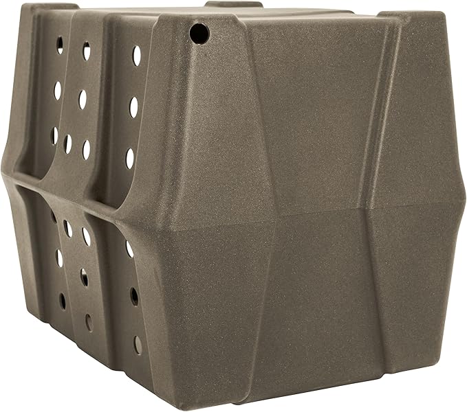Dakota 283 Canine Rough and Tough Economy Dog Crate w/ Removable Two-Way Door - Heavy Duty Outdoor Kennel for Medium Breed Dogs (Coyote Granite, Intermediate)