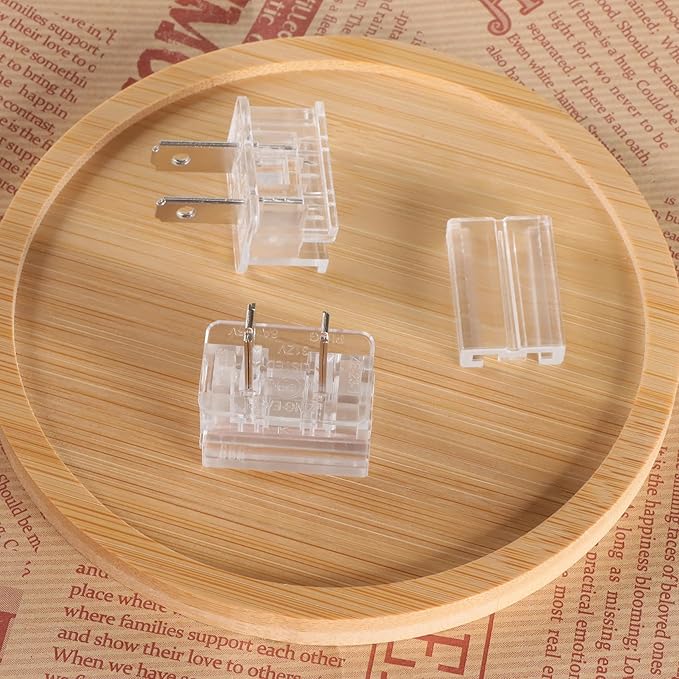 Transparency Male Vampire Plugs - Electric Plug - 25pcs,SPT-1