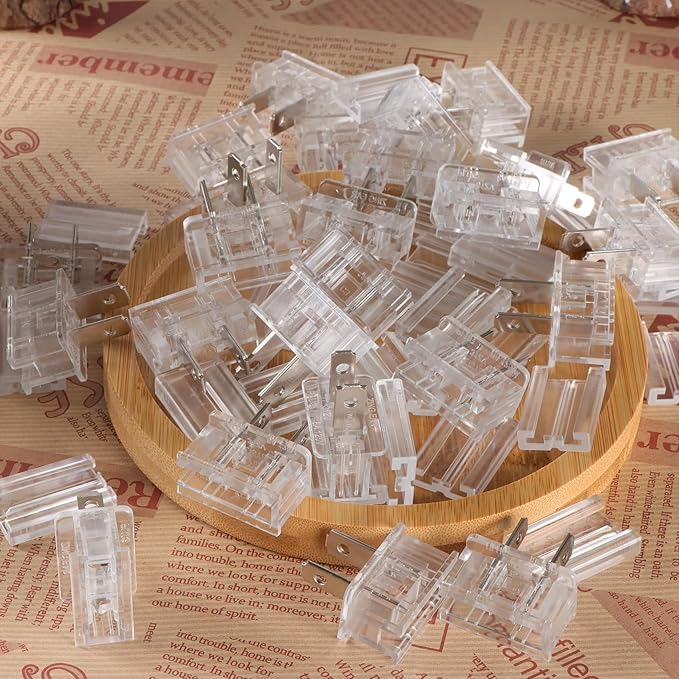 Transparency Male Vampire Plugs - Electric Plug - 25pcs,SPT-1