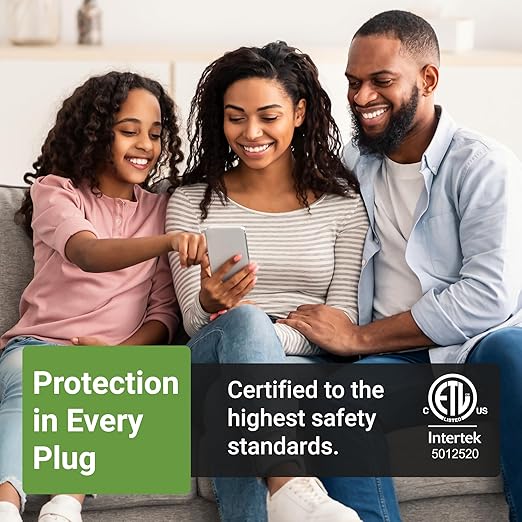 Emporia Energy Monitoring Smart Plug, WiFi Smart Outlet Plug Works with Alexa and Google Home - 15a WiFi Outlet with Timer, Mobile App, Home Energy Monitor, Scheduling - 2.4ghz WiFi Only (2 Pack)