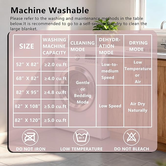 Waterproof Blanket for Bed King Size, Leak Proof Dog Couch Blankets Reversible, Pet Throw Sofa Furniture Protector Machine Washable-82 x108,Pink+Cream