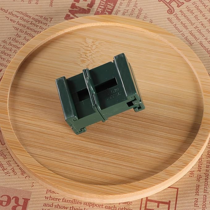 Male Vampire Plug - 25PCS SPT-2 Green Electric Plugs for Christmas Light Strings & Lamps and DIY Projects