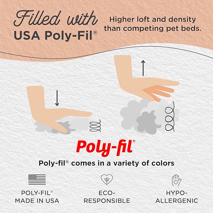 Best Friends by Sheri Original Calming Donut Dog and Cat Bed, Shag Faux Fur, Dark Brown, XS (18in x 18in) - Anxiety Relief for Pets Up to 10 lbs