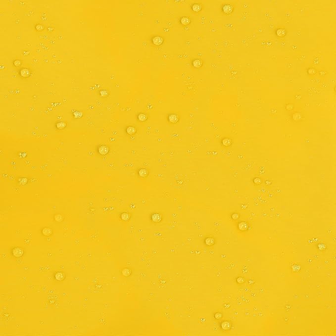 Dog Raincoats for Large Dogs Waterproof Hooded Rain Jacket with Reflective Strips Leash Hole & Poncho Adjustable Fit (Yellow,L)