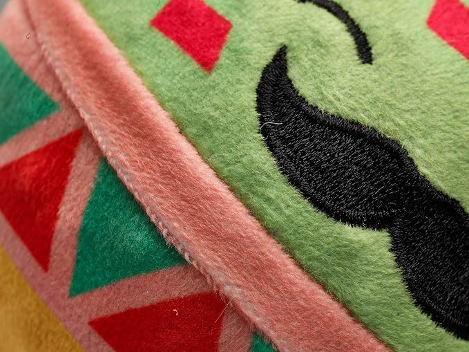 Flourish Pets 2 in 1 Multi-Layer Chew Toy for Active Dogs | Non-Toxic BPA Free Double Stitched Soft Fabric Exterior Dog Toys | Long-Lasting Dog Plush Toys – Mr. Guac 3.5"