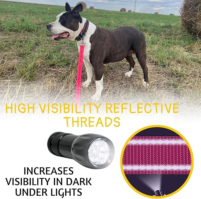 ADITYNA Tactical Bungee Dog Leash 6ft-7.5ft - Shock Absorbing Lead with 2 Padded Handles, Metal Clasp, Car Seatbelt - Heavy Duty No Pull for Medium, Large & XL Breeds