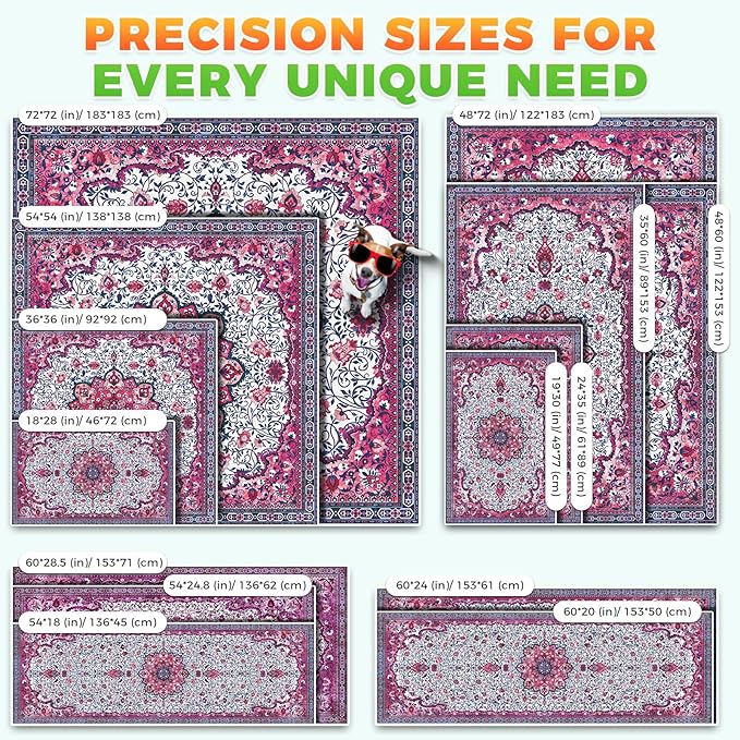 Hompet 2 Pack Super Absorbent Dog Door Mat for Muddy Paws, Washable Pee Pads for Dogs, Reusable Puppy Training Pads, Quick Dry Non-Slip Pet Entryway Rug, Leak-Proof Potty Pad for Indoor Floors 19x30