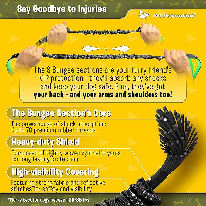 Exquisite Hands-Free Leash for Medium Dogs: Ultimate Comfort & Freedom for Running, Walking, Hiking. Premium Quality, Durable & Versatile Waist Dog Leash Belt. Your Dog Will Love It