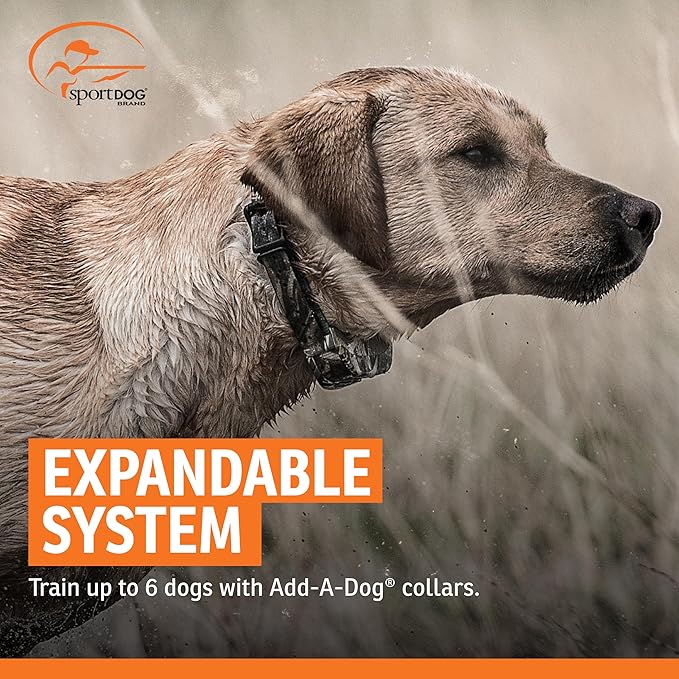 SportDOG Brand WetlandHunter 1825X Camouflage Remote Trainer - Rechargeable Dog Training Collar with Static, Vibrate, and Tone - 1 Mile Range - SD-1825XCAMO