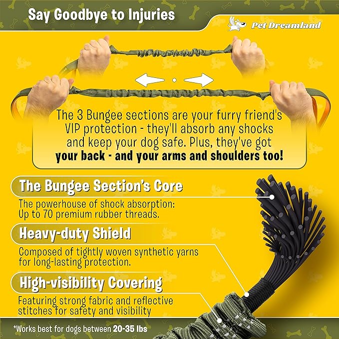 Exquisite Hands-Free Leash for Medium Dogs: Ultimate Comfort & Freedom for Running, Walking, Hiking. Premium Quality, Durable & Versatile Waist Dog Leash Belt. Your Dog Will Love It