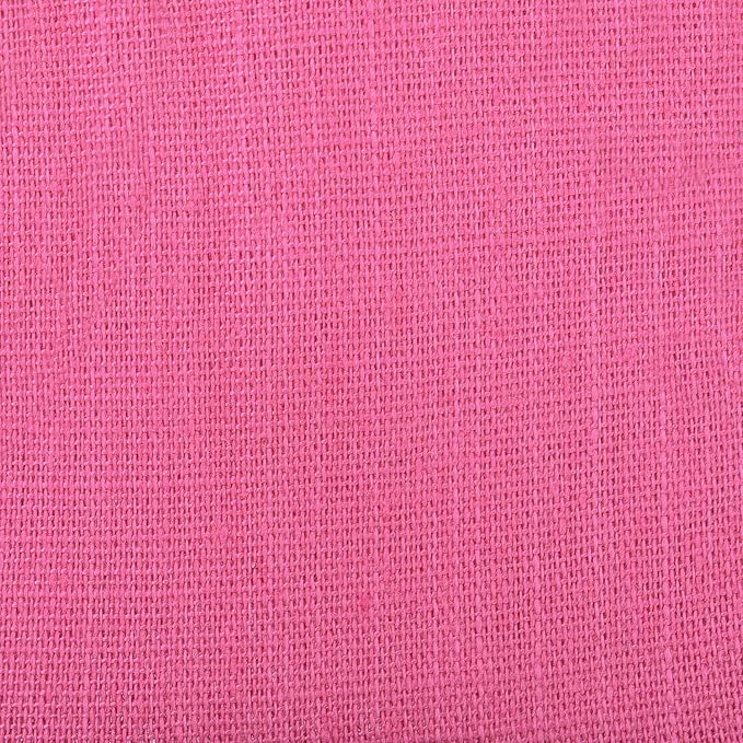 GAMUDA Small Pet Harness Collar and Leash Set, Step in No Chock No Pull Linen Fabric Soft Mesh Dog Vest Harnesses Reflective for Dogs Puppy Cats Kitten Rabbit (Pink, L)