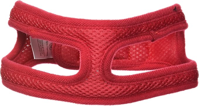 Velpro Mesh Pet Shoulder Harness Collar, 15"-16", Red