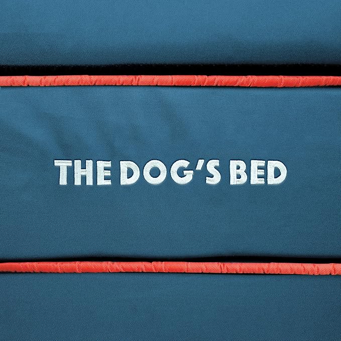 The Dog’s Bed Orthopedic Memory Foam Dog Bed, XL Blue & Red Trim UK Center Flag, Pain Relief for Arthritis, Hip & Elbow Dysplasia, Post Surgery, Supportive, Calming, Veterinary Approved