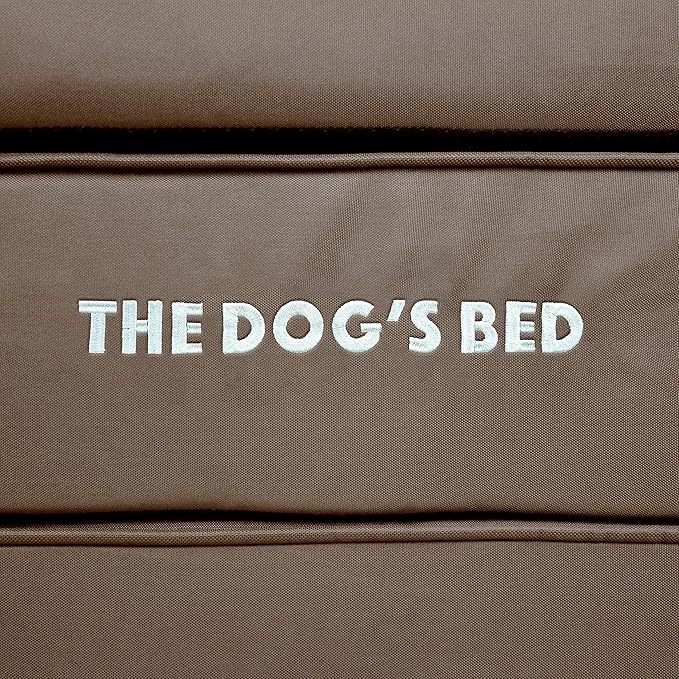 The Dog’s Bed Orthopedic Memory Foam Dog Bed, XXXL Grey/Black, Pain Relief for Arthritis, Hip & Elbow Dysplasia, Post Surgery, Lameness, Supportive, Waterproof Washable Cover, Veterinary Approved