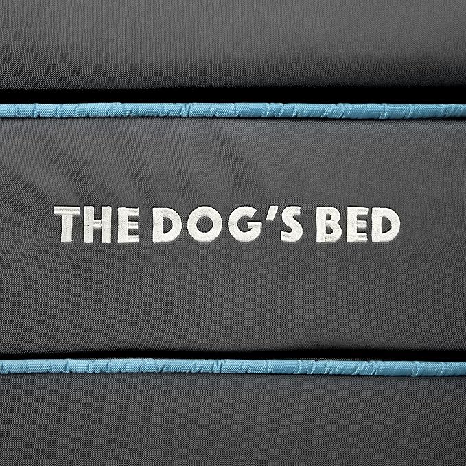 The Dog’s Bed Orthopedic Memory Foam Dog Bed, XXL Grey/Blue, Pain Relief for Arthritis, Hip & Elbow Dysplasia Post Surgery, Lameness, Supportive Calming, Waterproof Washable Cover, Veterinary Approved