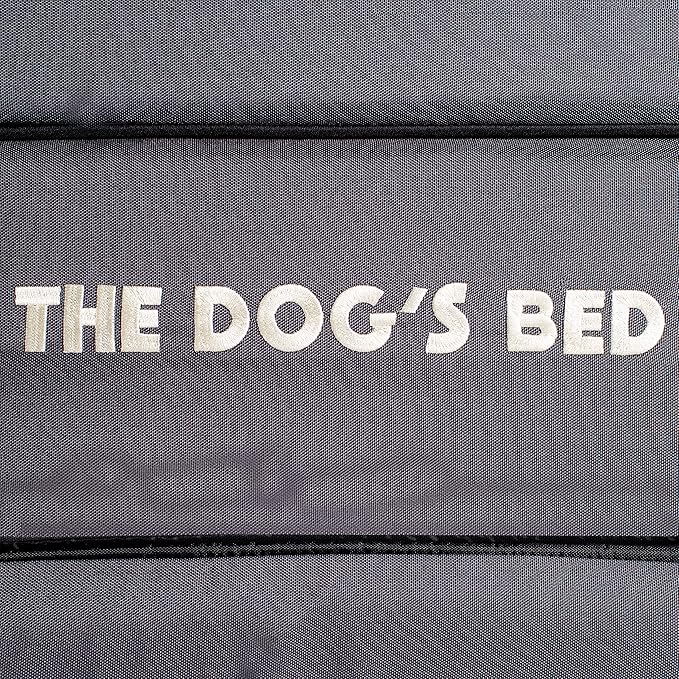 The Dog’s Bed Orthopedic Memory Foam Dog Bed, XXL Grey & Black, Waterproof, Supportive Dog Bed with Replaceable Covers, Veterinary Approved